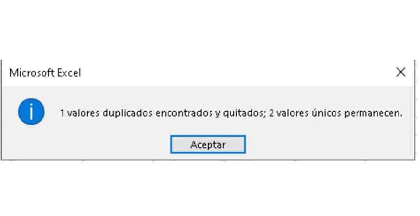 herramientas de eliminación de duplicados cursos excel